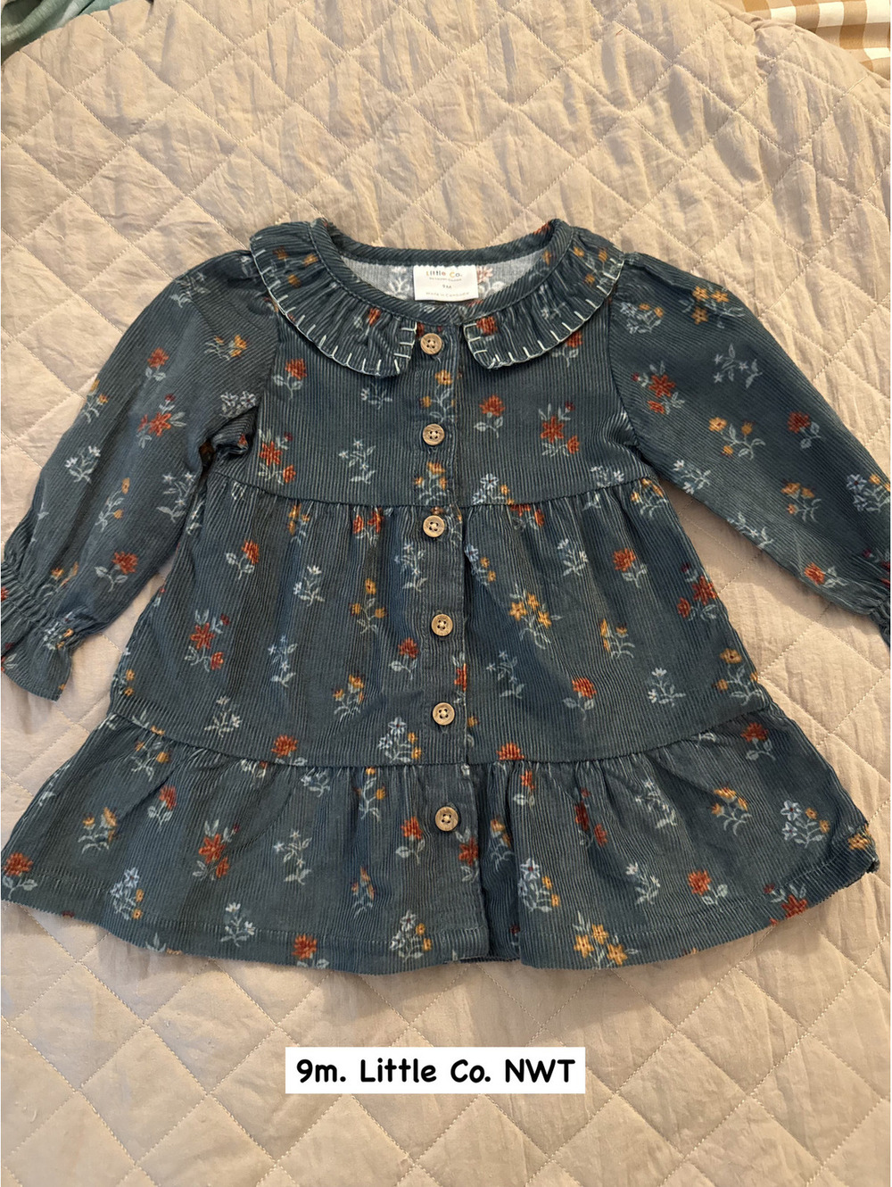 9m. Little Co. by Lauren Conrad Holiday Dress NWT